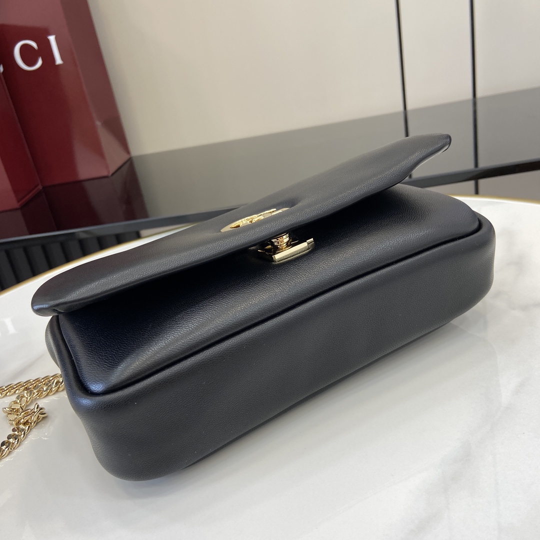 Gucci GG Milano Mini Top Handle Bag - DopestKickz