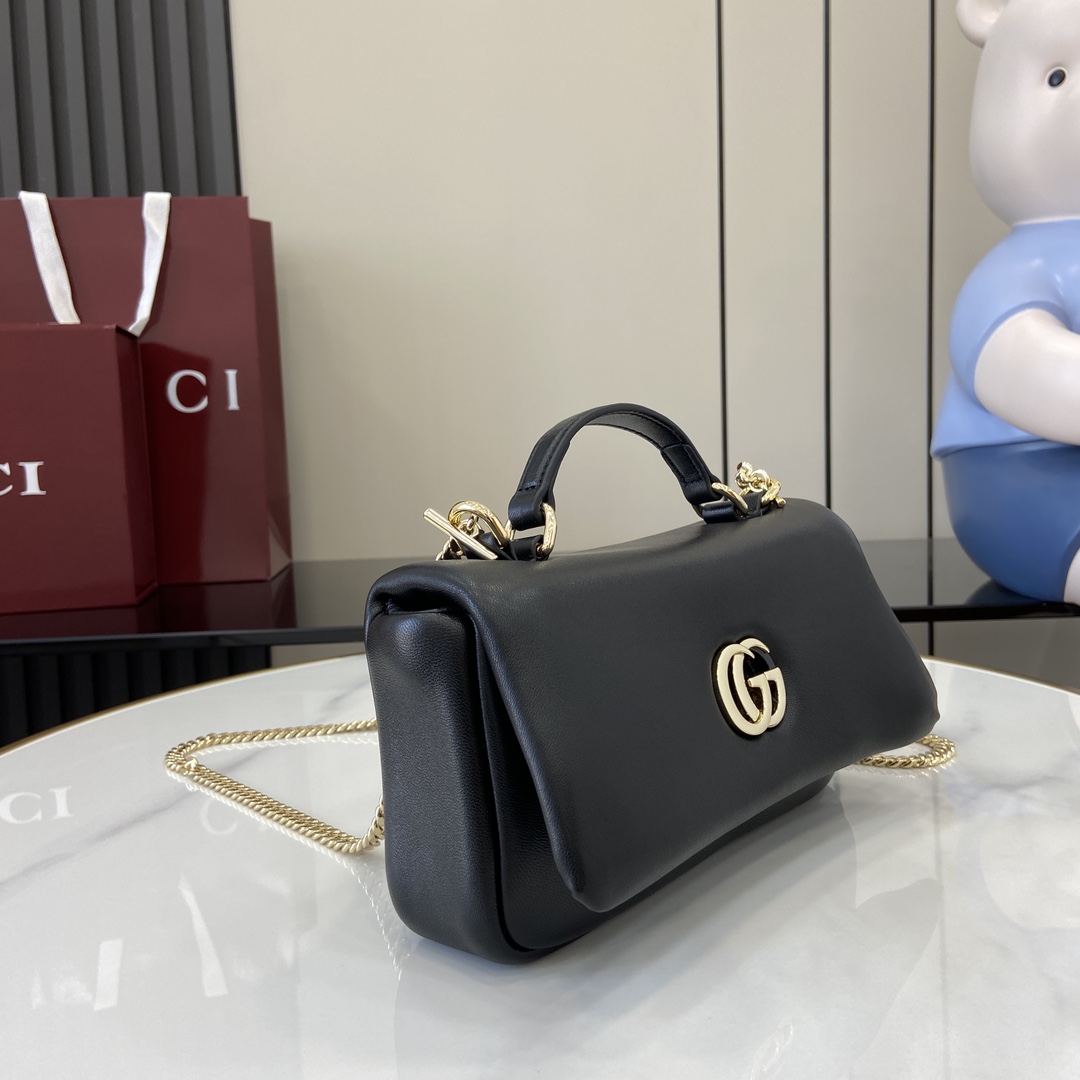 Gucci GG Milano Mini Top Handle Bag - DopestKickz