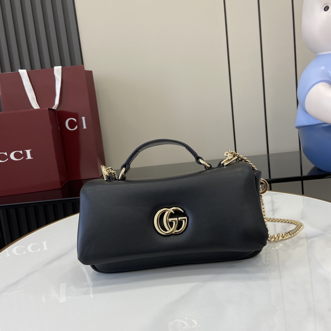 Gucci GG Milano Mini Top Handle Bag - DopestKickz