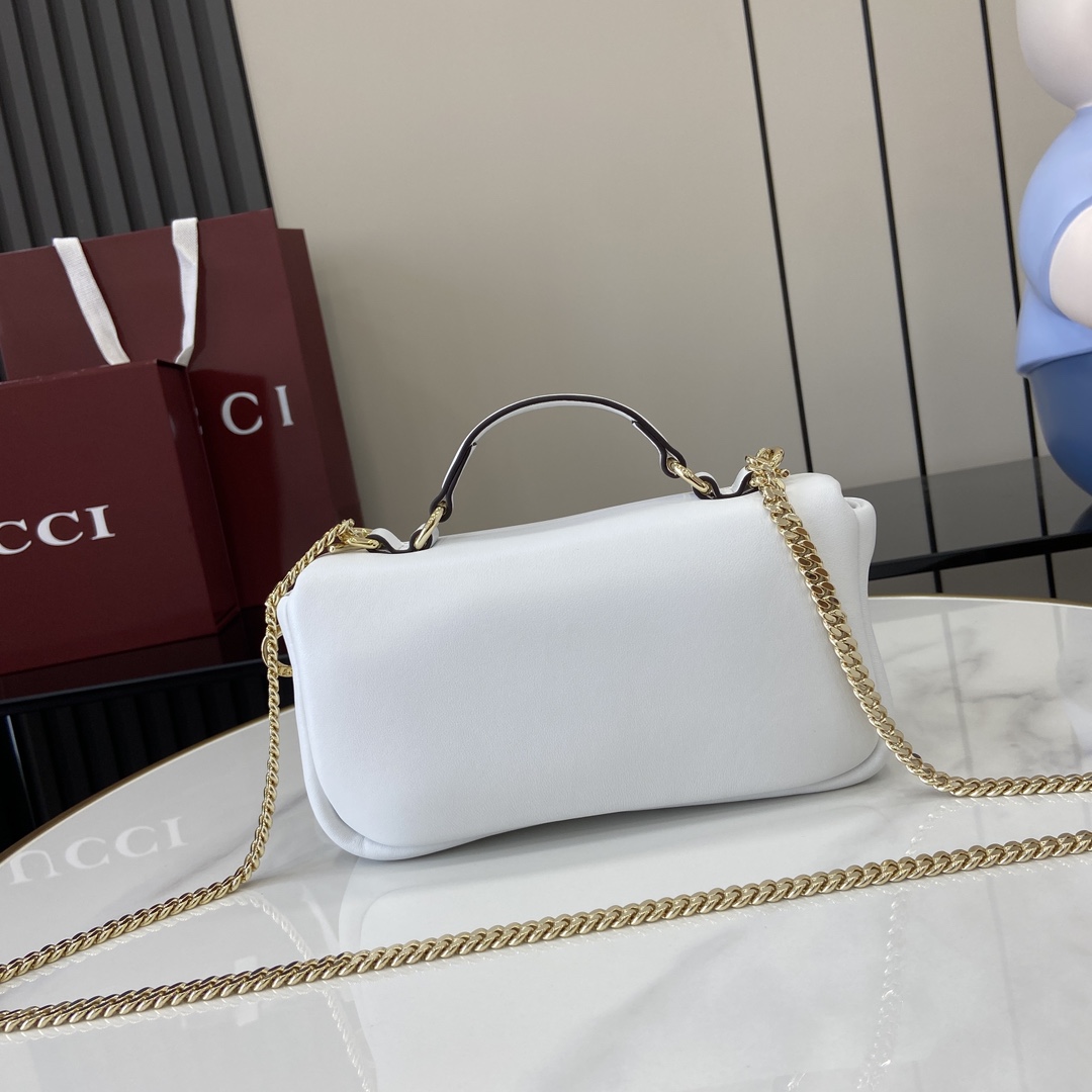 Gucci GG Milano Mini Top Handle Bag - DopestKickz