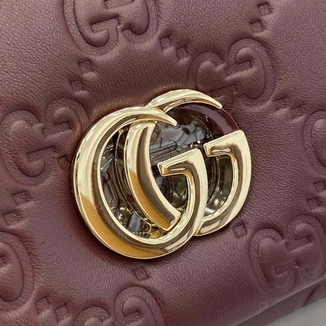 Gucci GG Milano Mini Top Handle Bag - DopestKickz