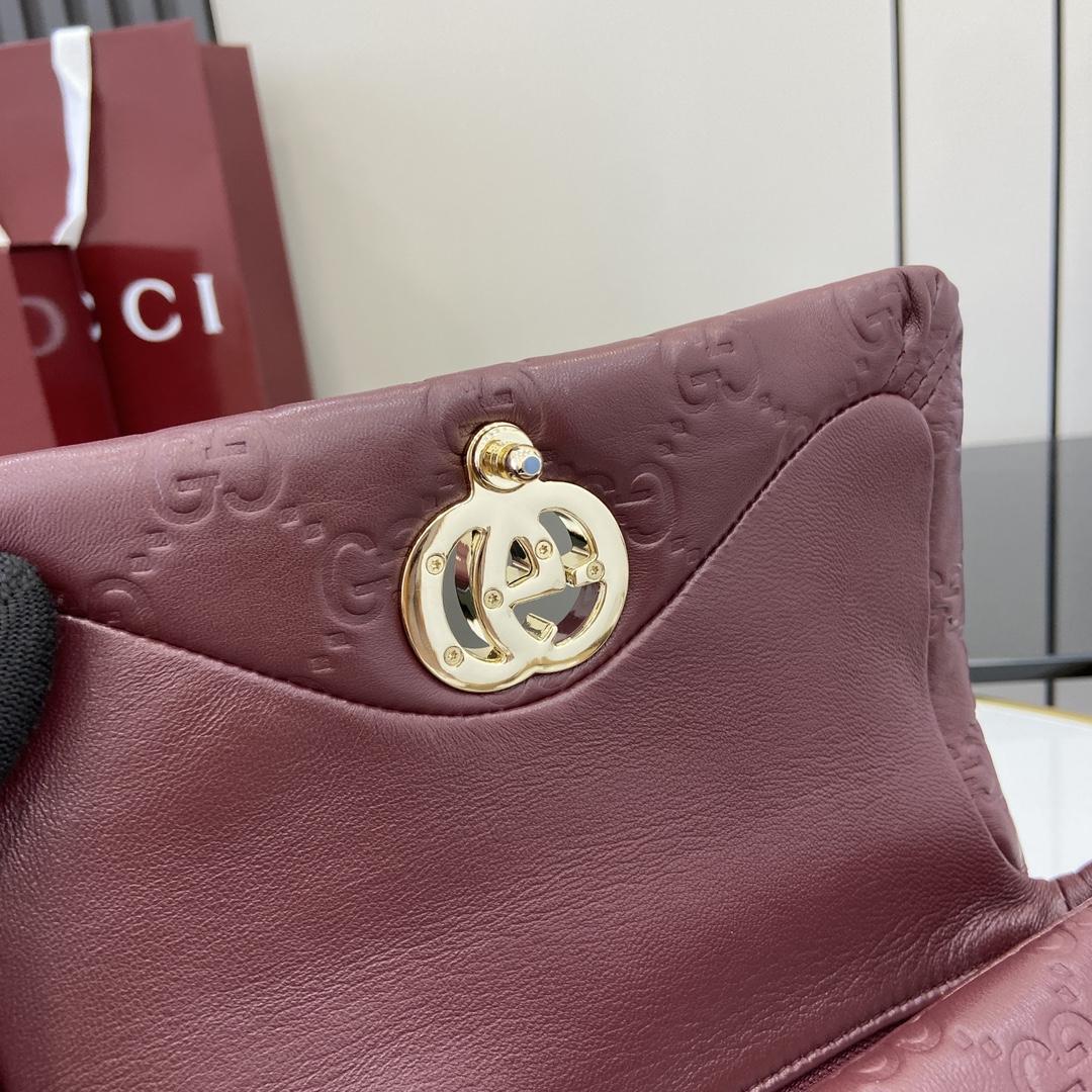 Gucci GG Milano Mini Top Handle Bag - DopestKickz