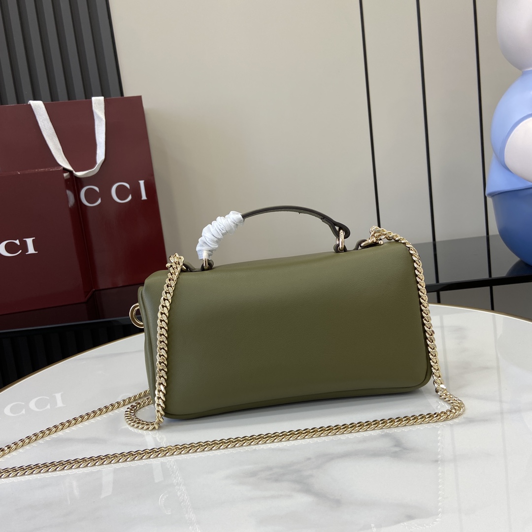 Gucci GG Milano Mini Top Handle Bag - DopestKickz