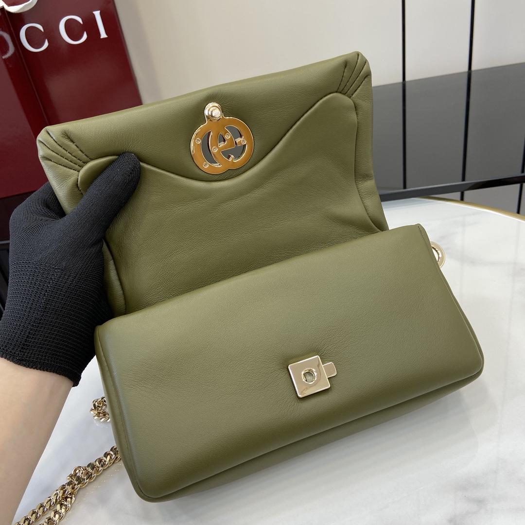 Gucci GG Milano Mini Top Handle Bag - DopestKickz