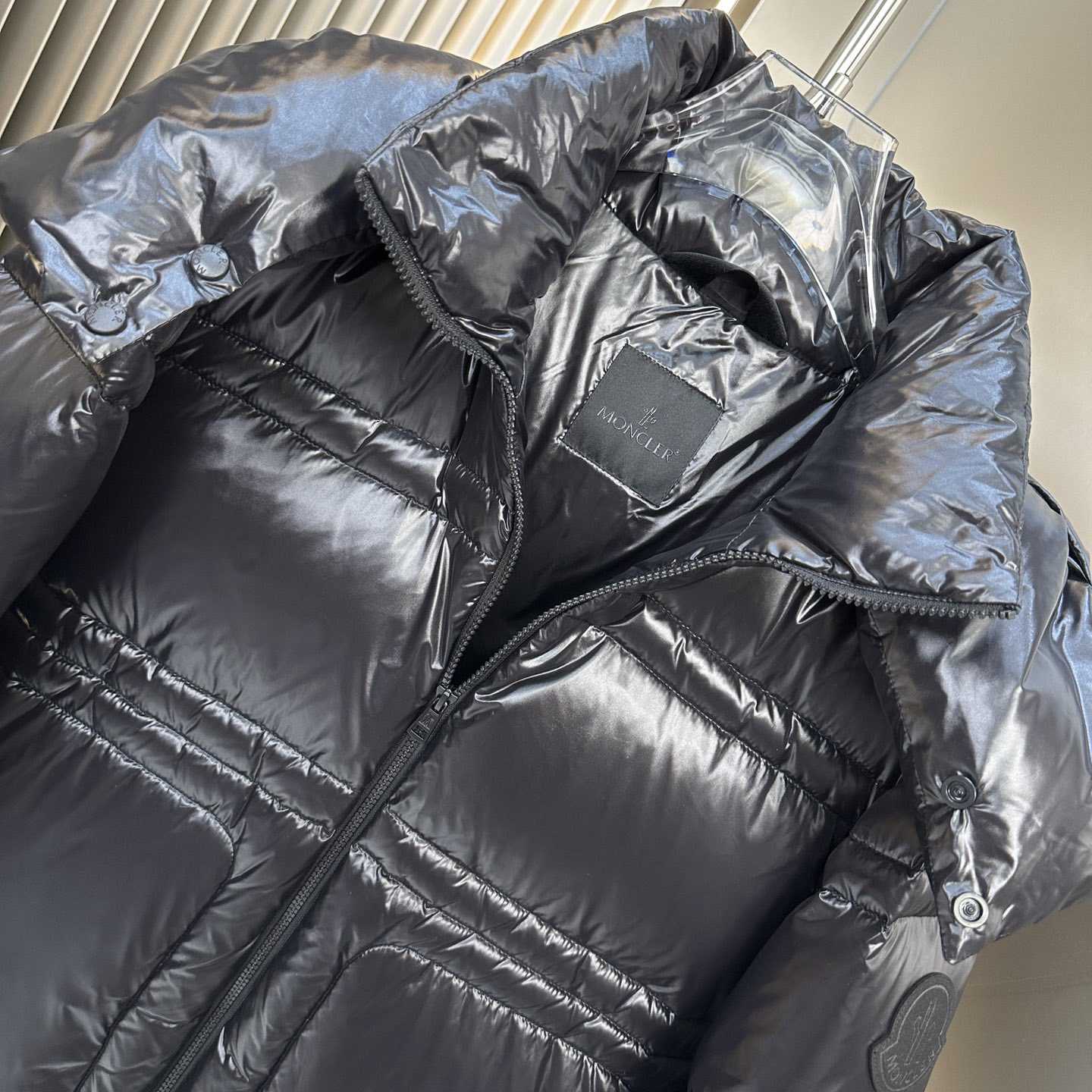 Moncler Thuban Nylon Laquè Down Jacket - DopestKickz