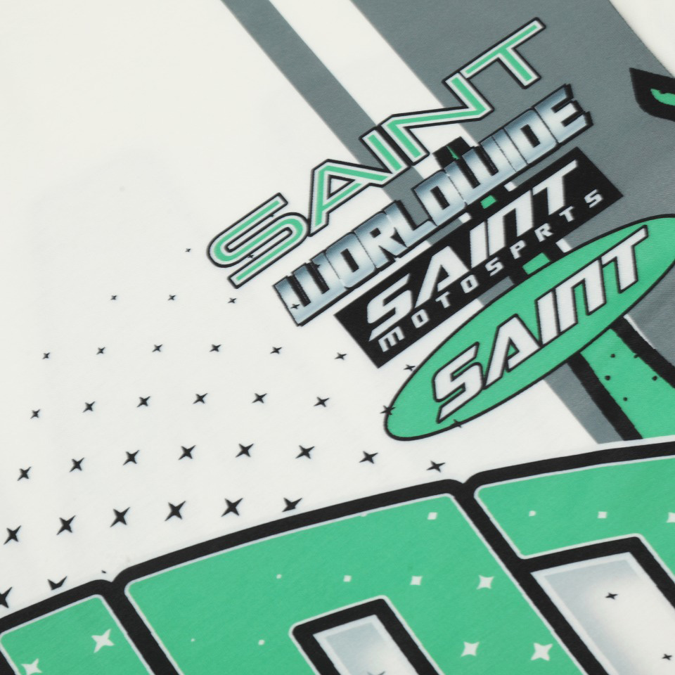 Saint Michael Printed Long Sleeve T-Shirt - DopestKickz