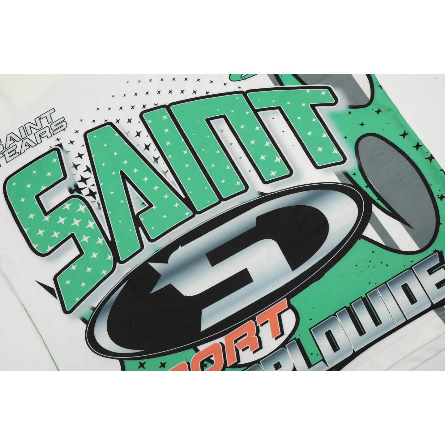 Saint Michael Printed Long Sleeve T-Shirt - DopestKickz