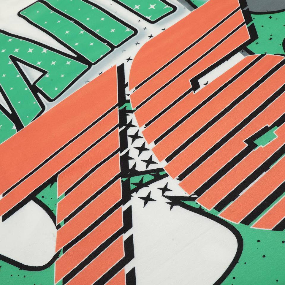 Saint Michael Printed Long Sleeve T-Shirt - DopestKickz