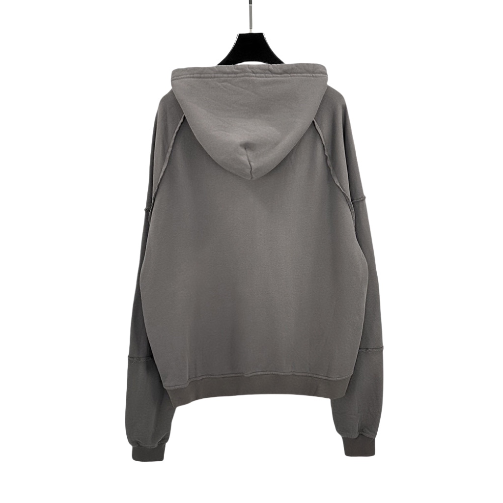 Rick Owens Cotton Zip-up Hoodie - DopestKickz
