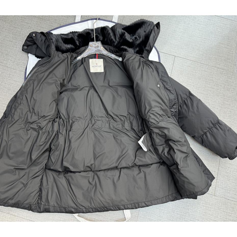 Moncler Bruneaux Long Down Jacket - DopestKickz