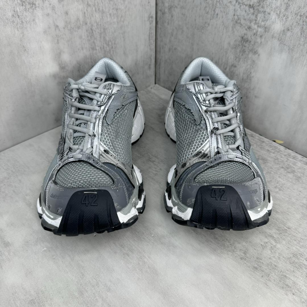 Balenciaga Stapler Sneaker In Beige/grey  - DopestKickz