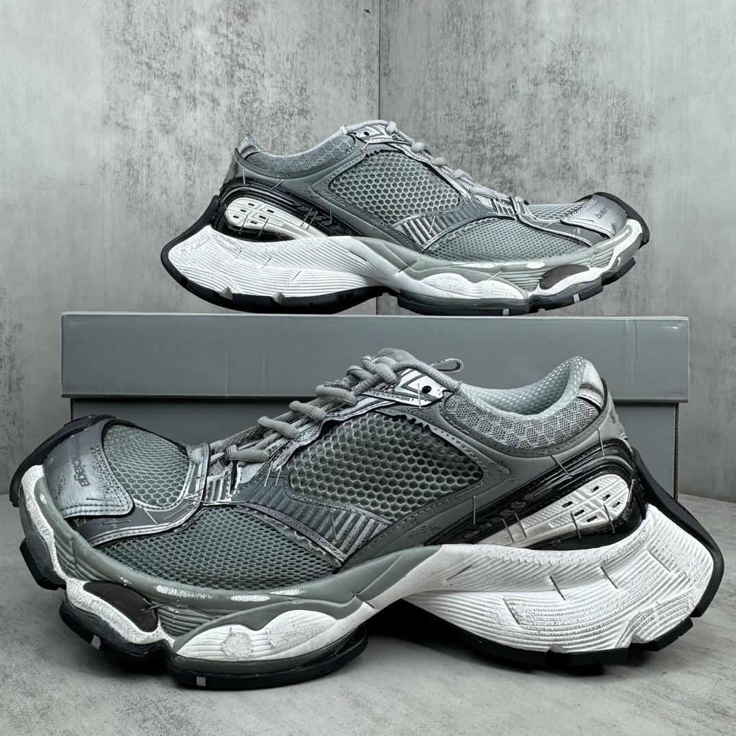 Balenciaga Stapler Sneaker In Beige/grey  - DopestKickz