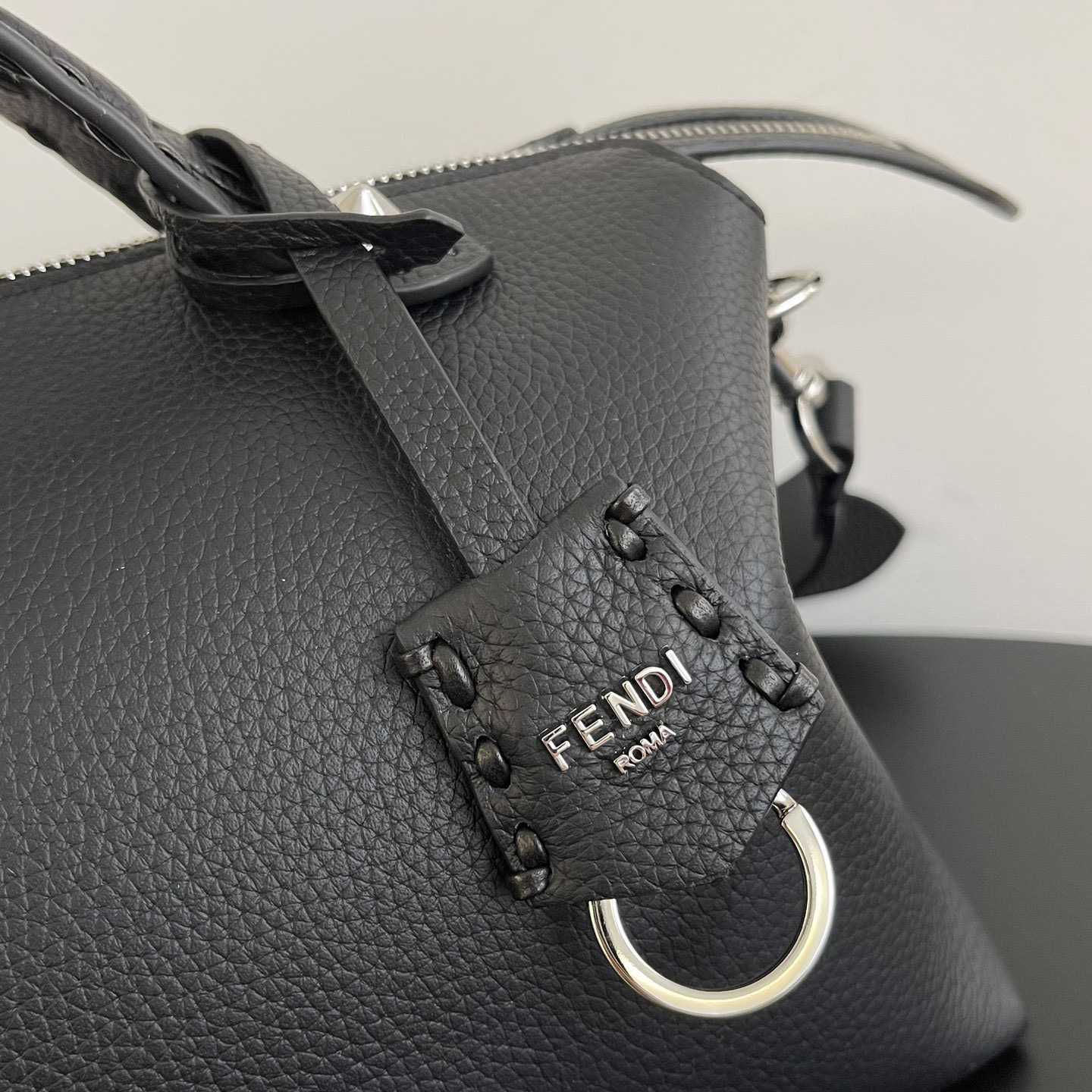 Fendi By The Way Selleria Medium Selleria Bag With 192 Hand-sewn Topstitches - DopestKickz