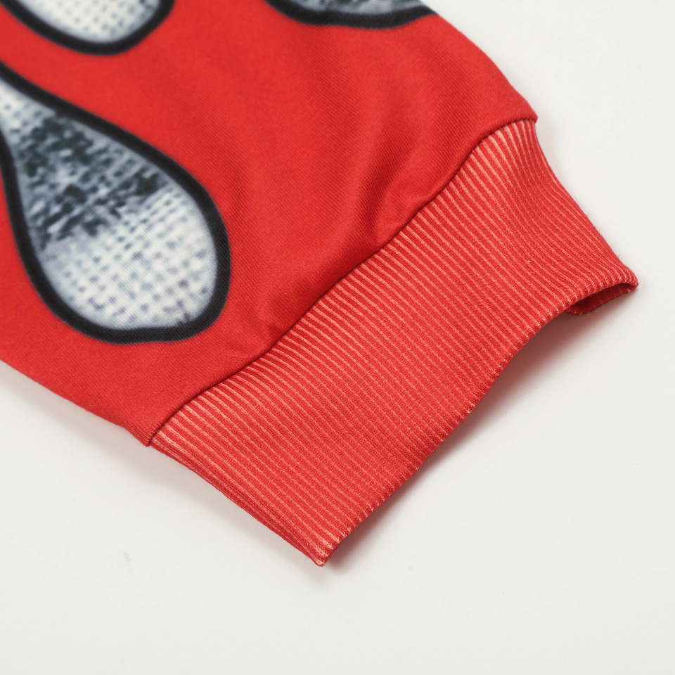 Saint Michael Printed Long Sleeve T-Shirt - DopestKickz