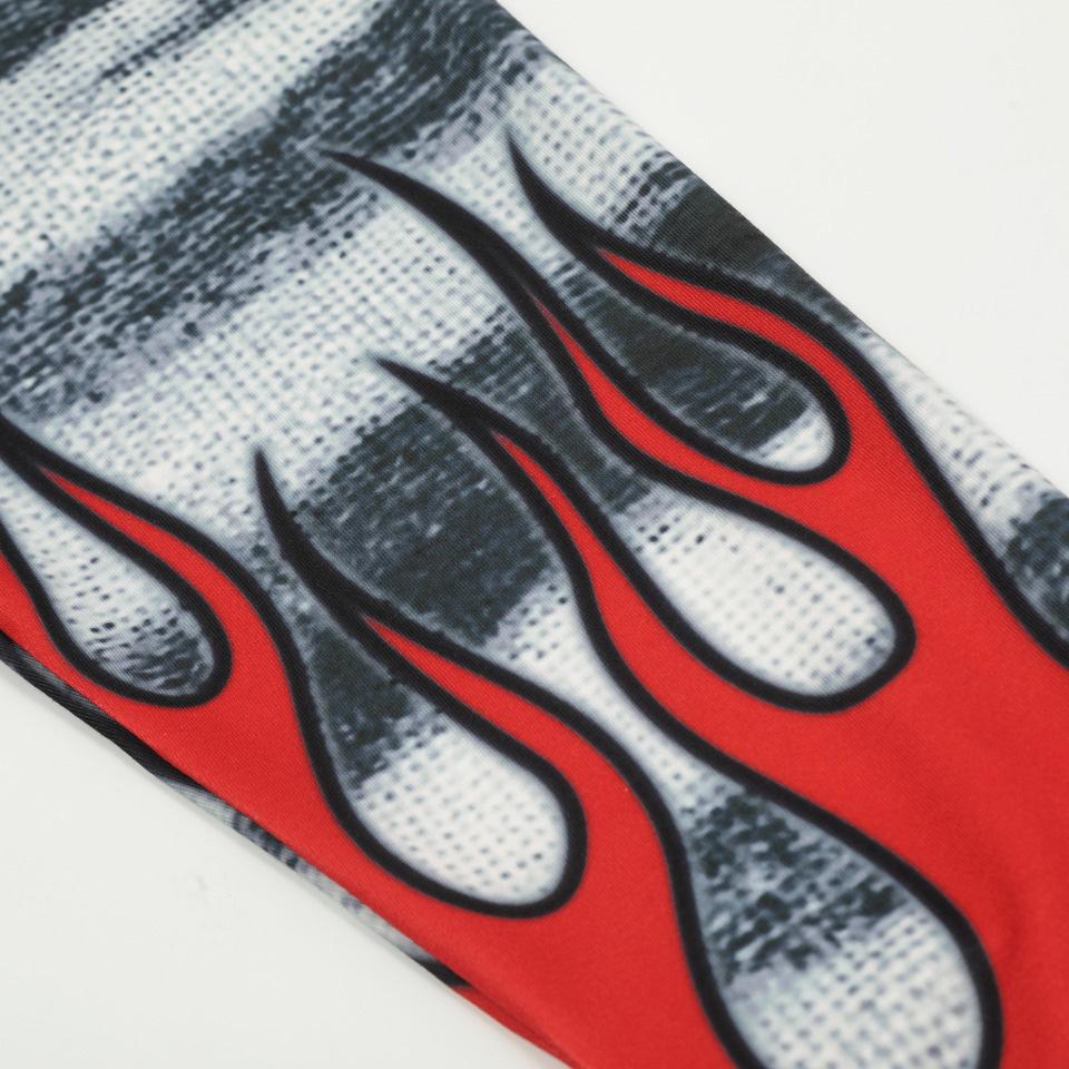 Saint Michael Printed Long Sleeve T-Shirt - DopestKickz