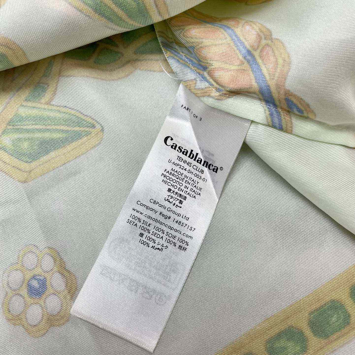 Casablanca 'Joy Aux D'afrique' Shirt    CA3508 - DopestKickz