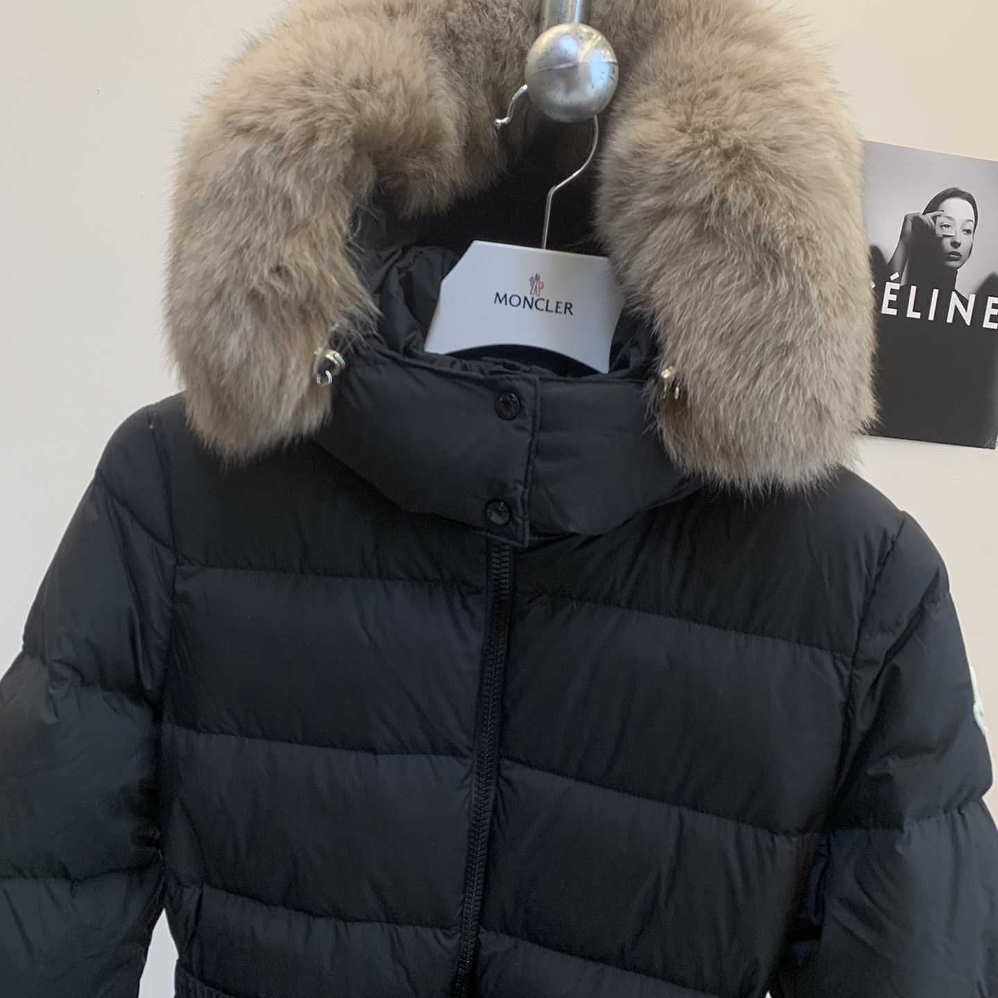 Moncler Leersie Long Down Jacket - DopestKickz