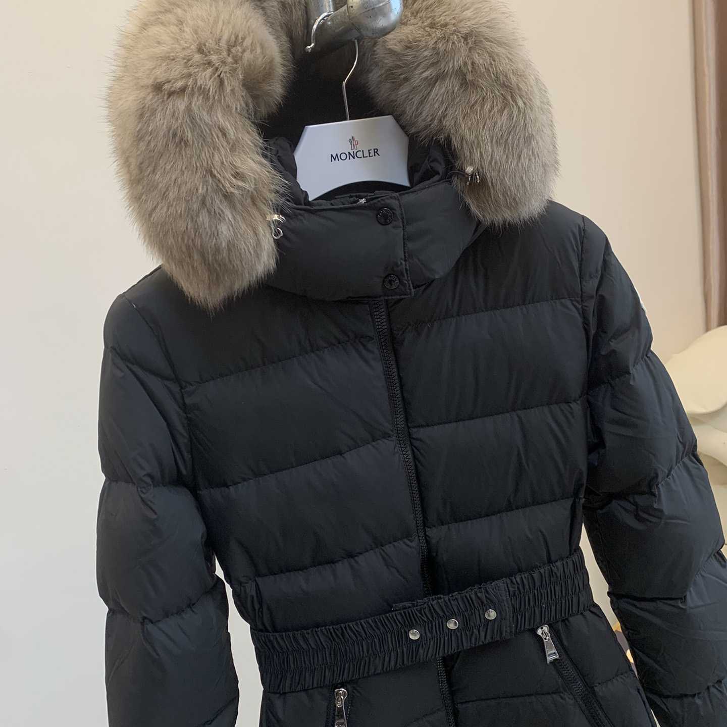 Moncler Leersie Long Down Jacket - DopestKickz