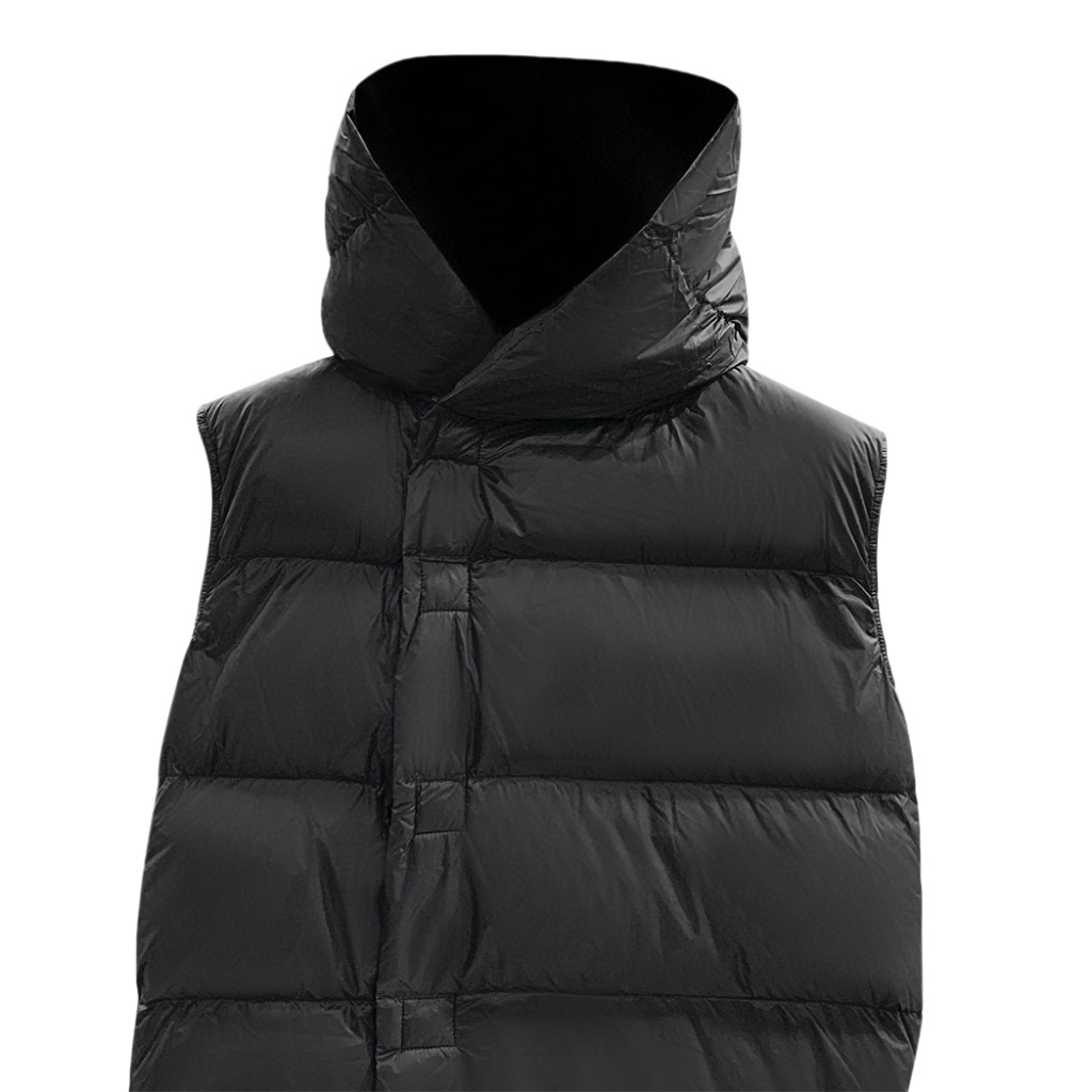 Rick Owens Women's Black Liner Down Jacket - DopestKickz