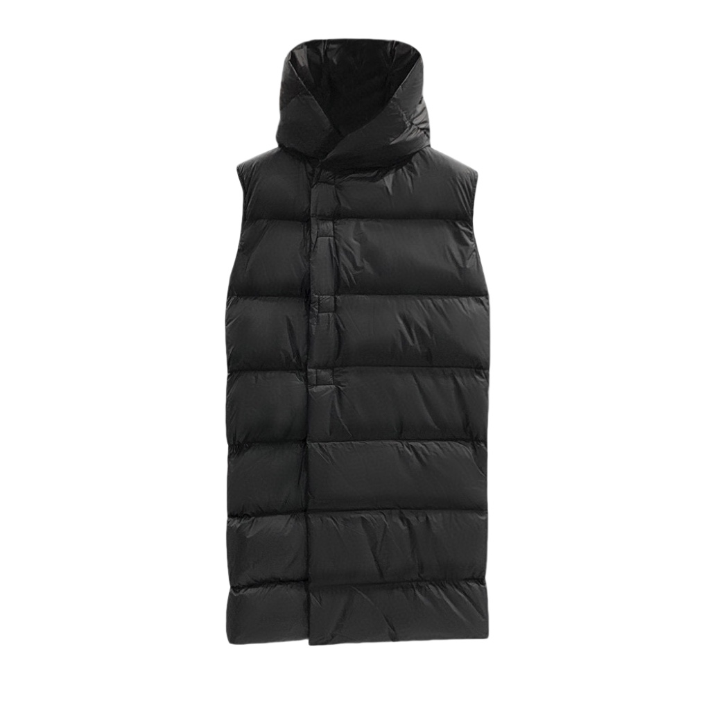 Rick Owens Women's Black Liner Down Jacket - DopestKickz