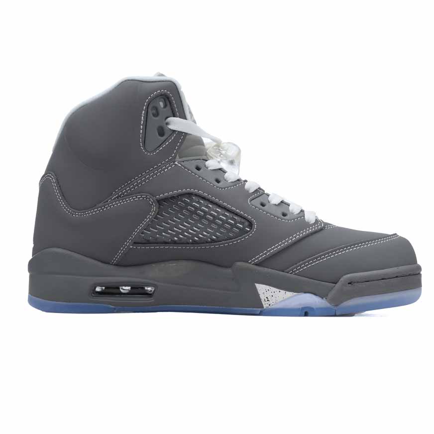 Air Jordan 5 Retro 'Wolf Grey' Sneakers     136027-005  - DopestKickz