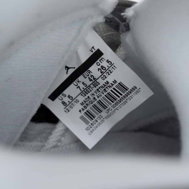 Air Jordan 5 Retro 'Wolf Grey' Sneakers     136027-005  - DopestKickz