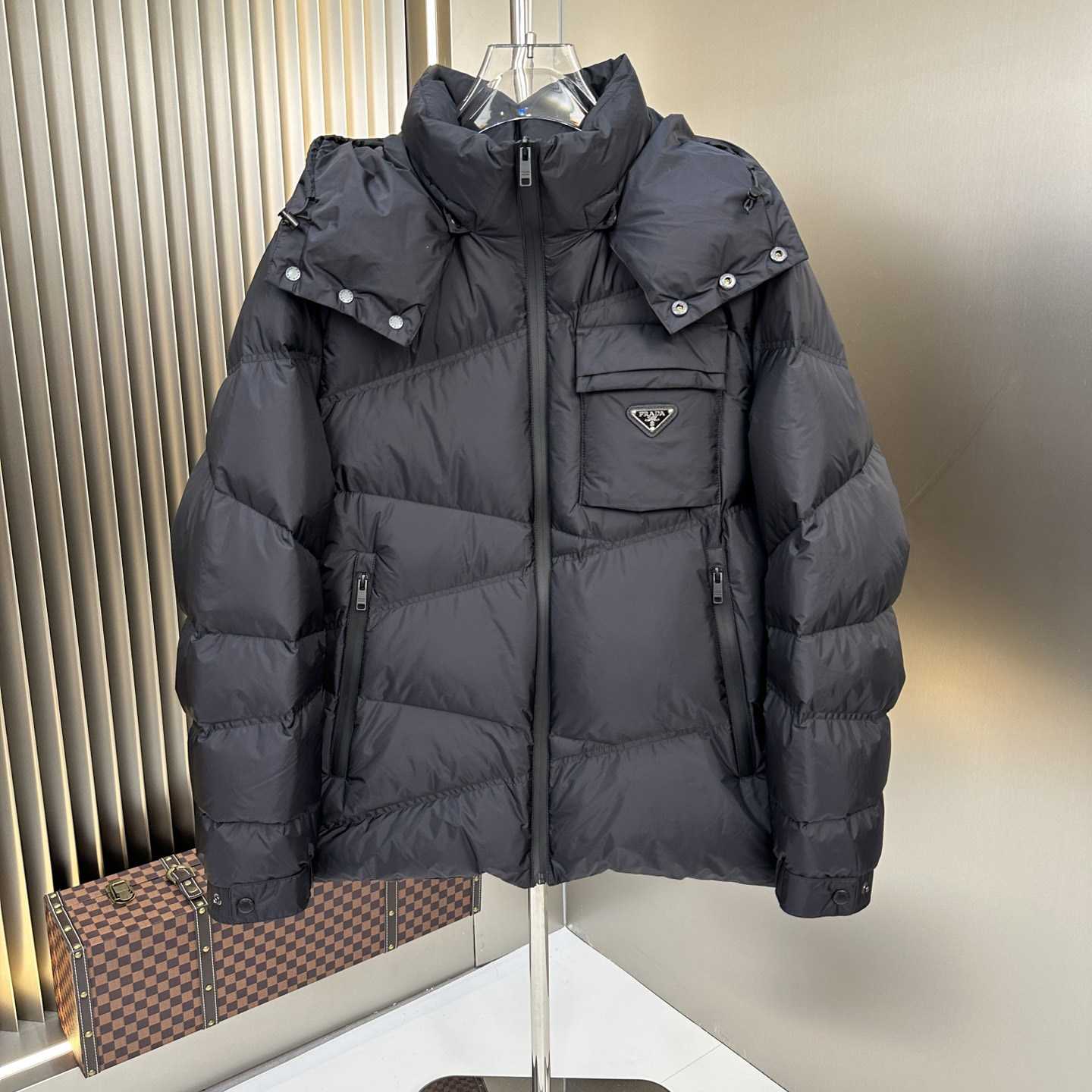 Prada Re-nylon Down Jacket - DopestKickz