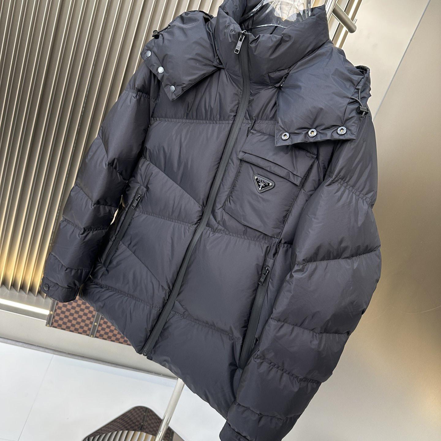 Prada Re-nylon Down Jacket - DopestKickz
