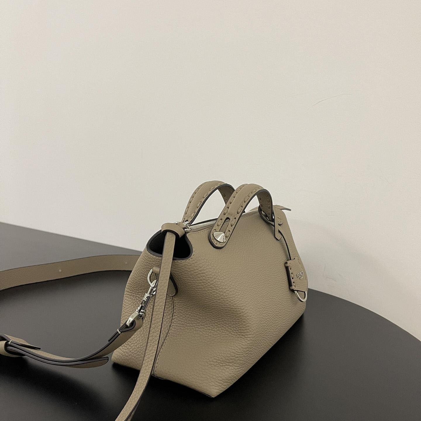 Fendi By The Way Selleria Medium Selleria Bag With 192 Hand-sewn Topstitches - DopestKickz