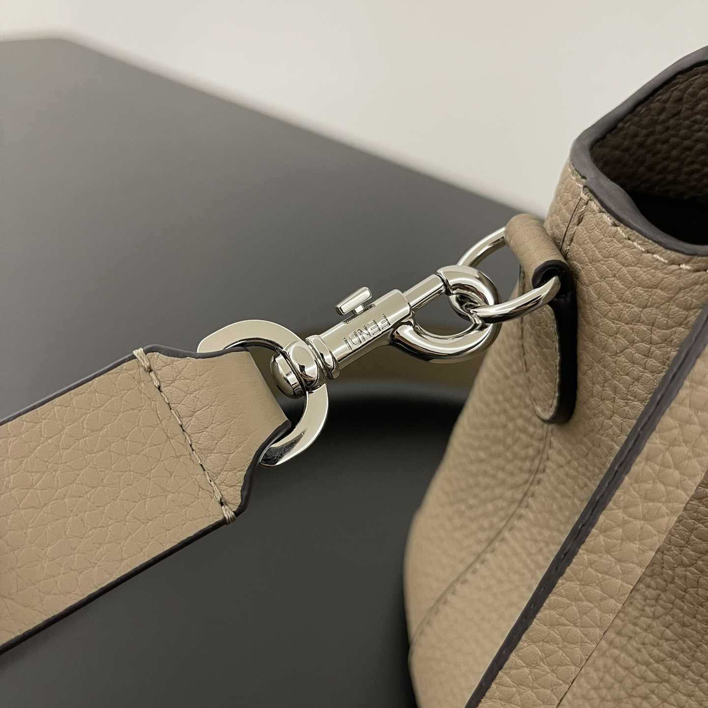 Fendi By The Way Selleria Medium Selleria Bag With 192 Hand-sewn Topstitches - DopestKickz