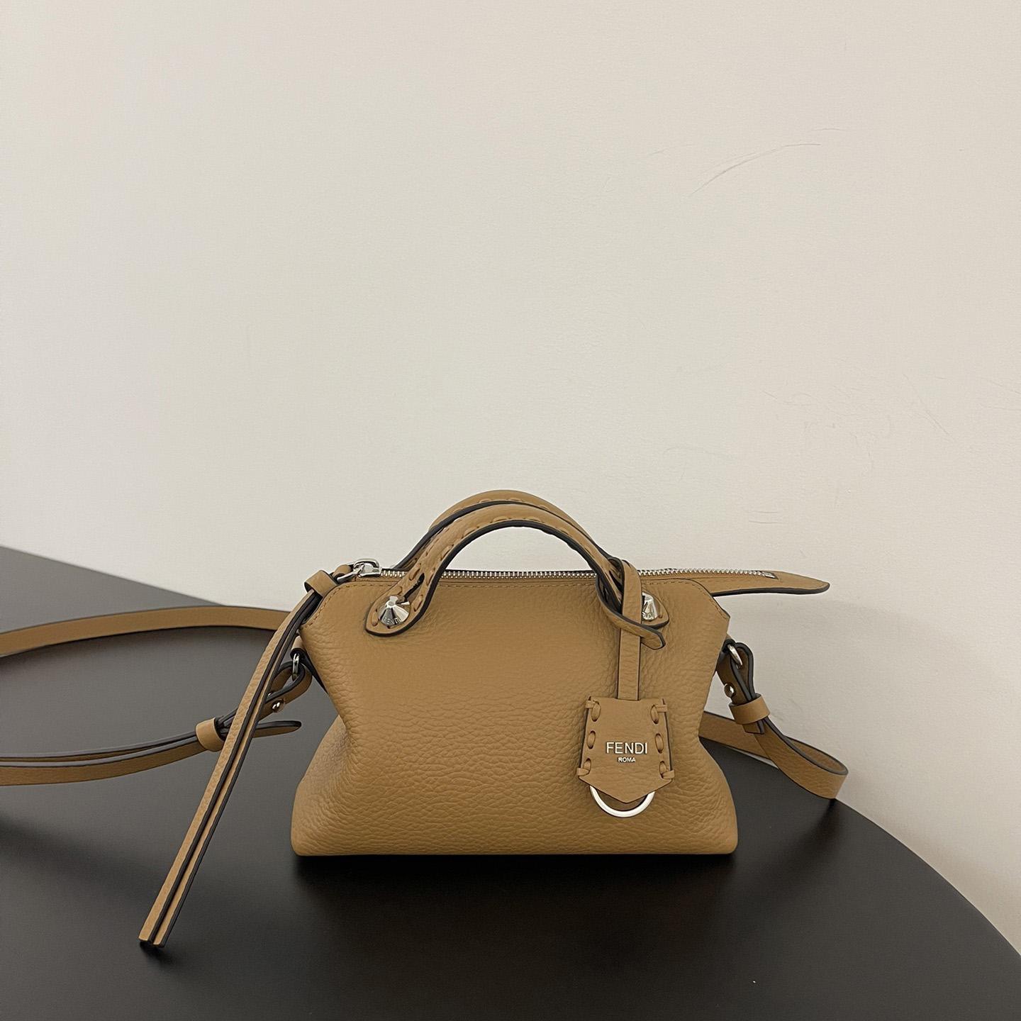 Fendi By The Way Selleria Mini Selleria Bag With 192 Hand-sewn Topstitches - DopestKickz