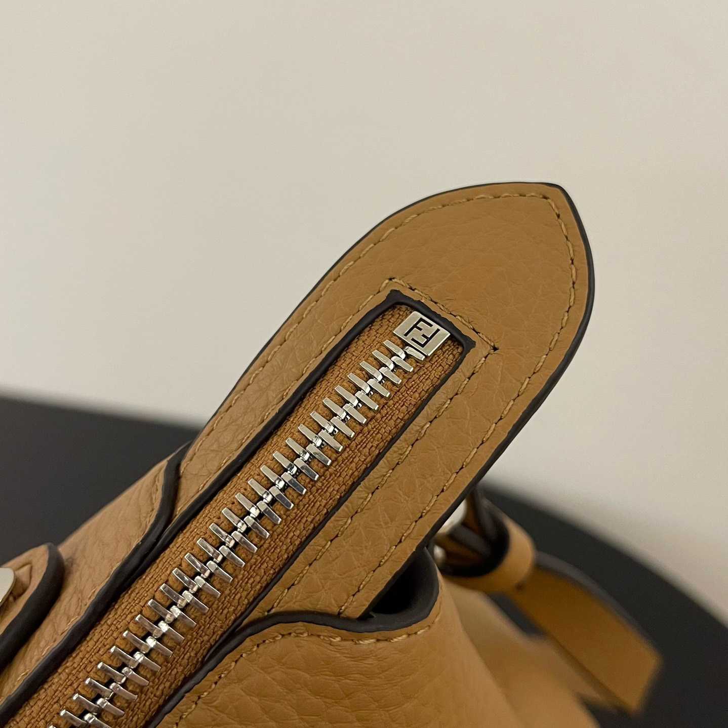 Fendi By The Way Selleria Mini Selleria Bag With 192 Hand-sewn Topstitches - DopestKickz