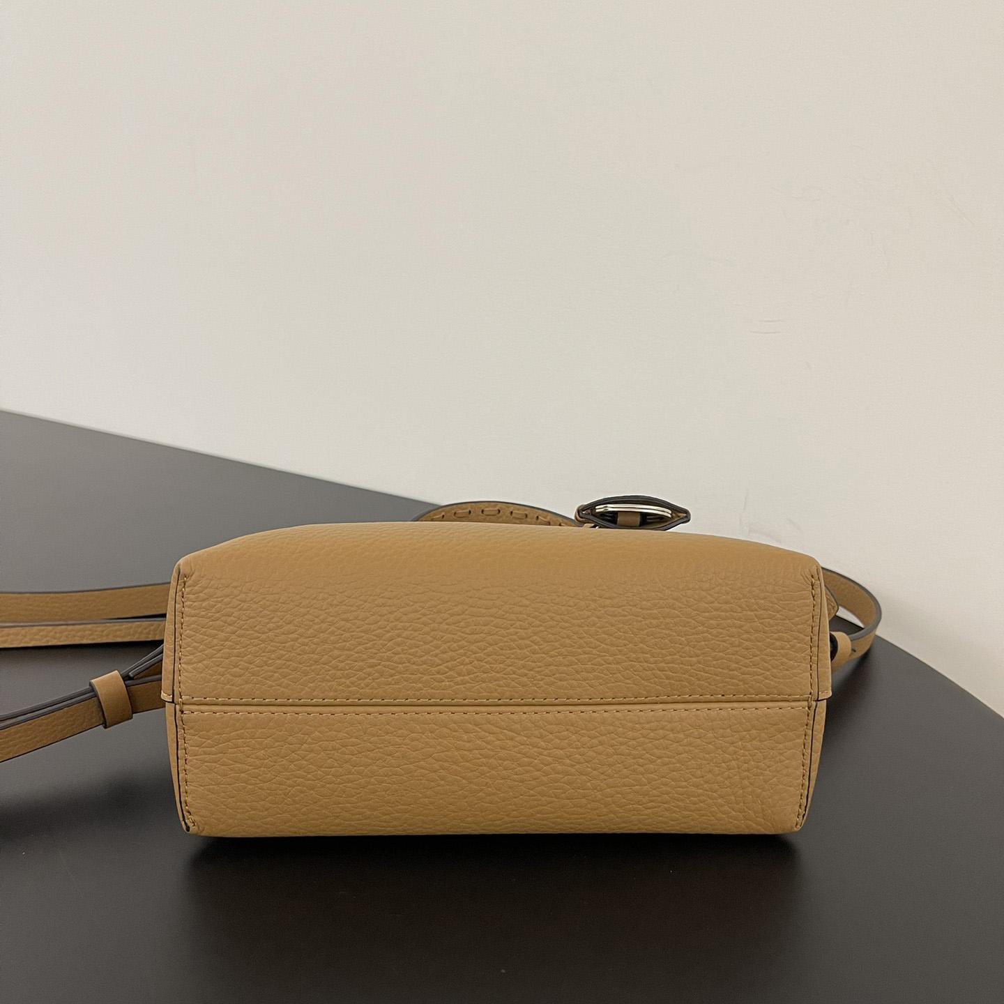 Fendi By The Way Selleria Mini Selleria Bag With 192 Hand-sewn Topstitches - DopestKickz