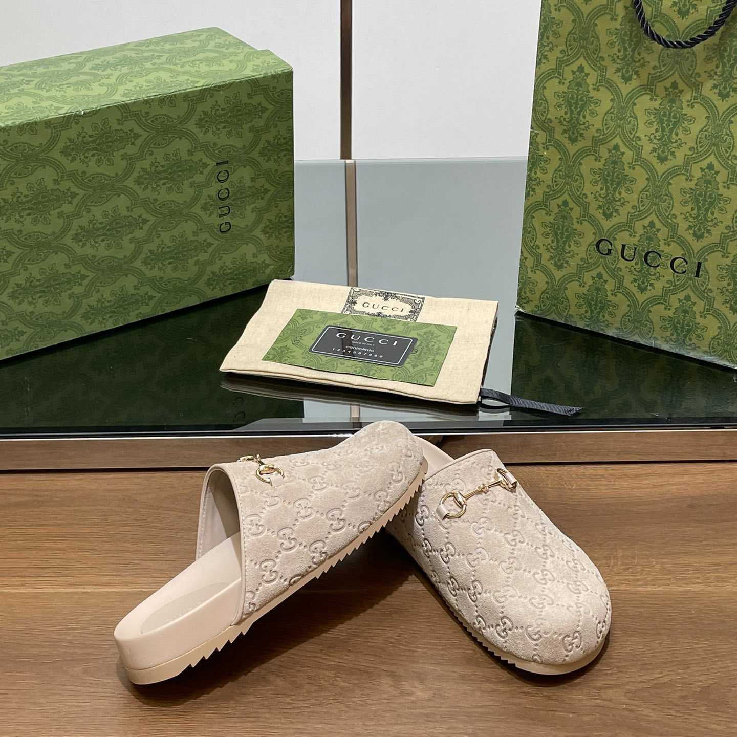 Gucci Women's Horsebit Slipper - DopestKickz