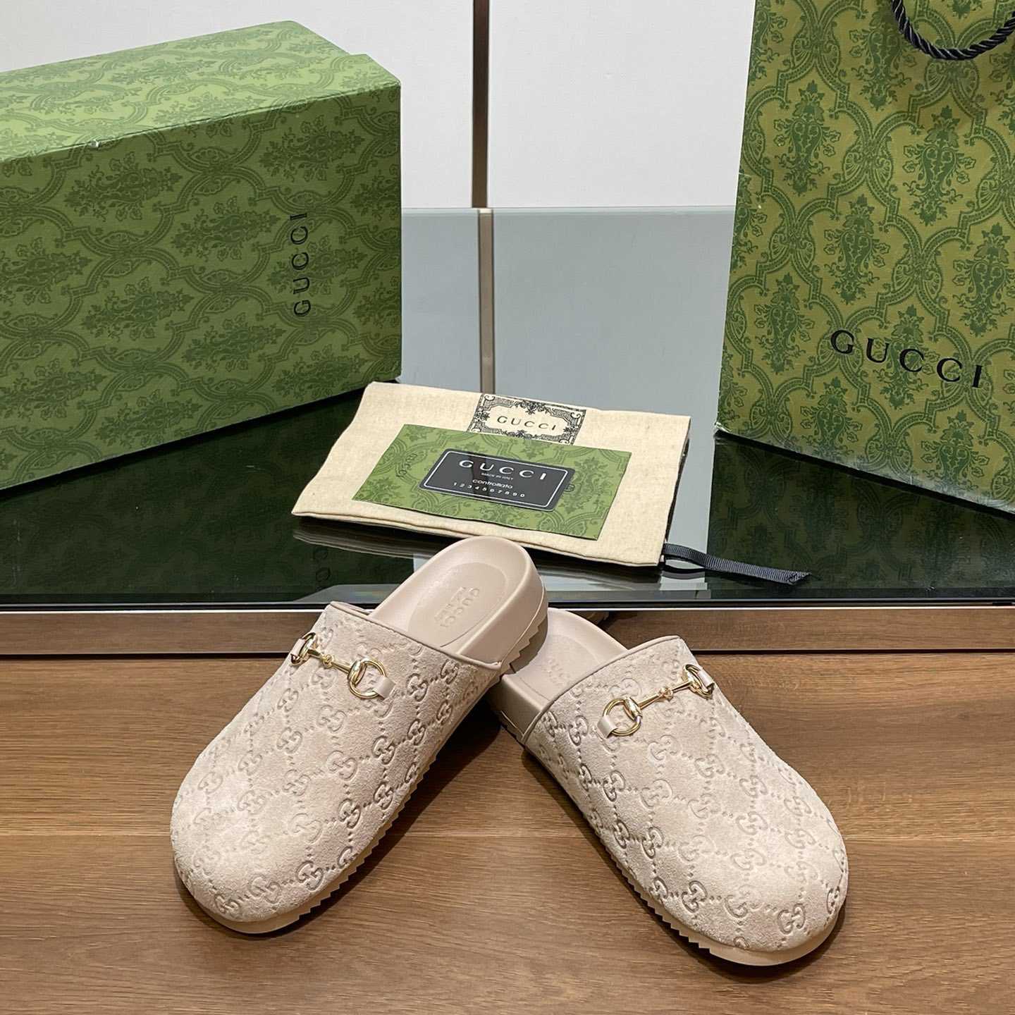 Gucci Women's Horsebit Slipper - DopestKickz