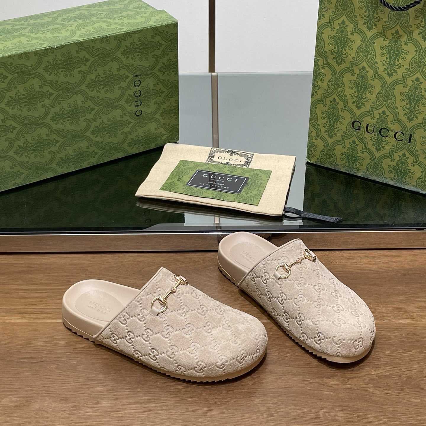 Gucci Women's Horsebit Slipper - DopestKickz