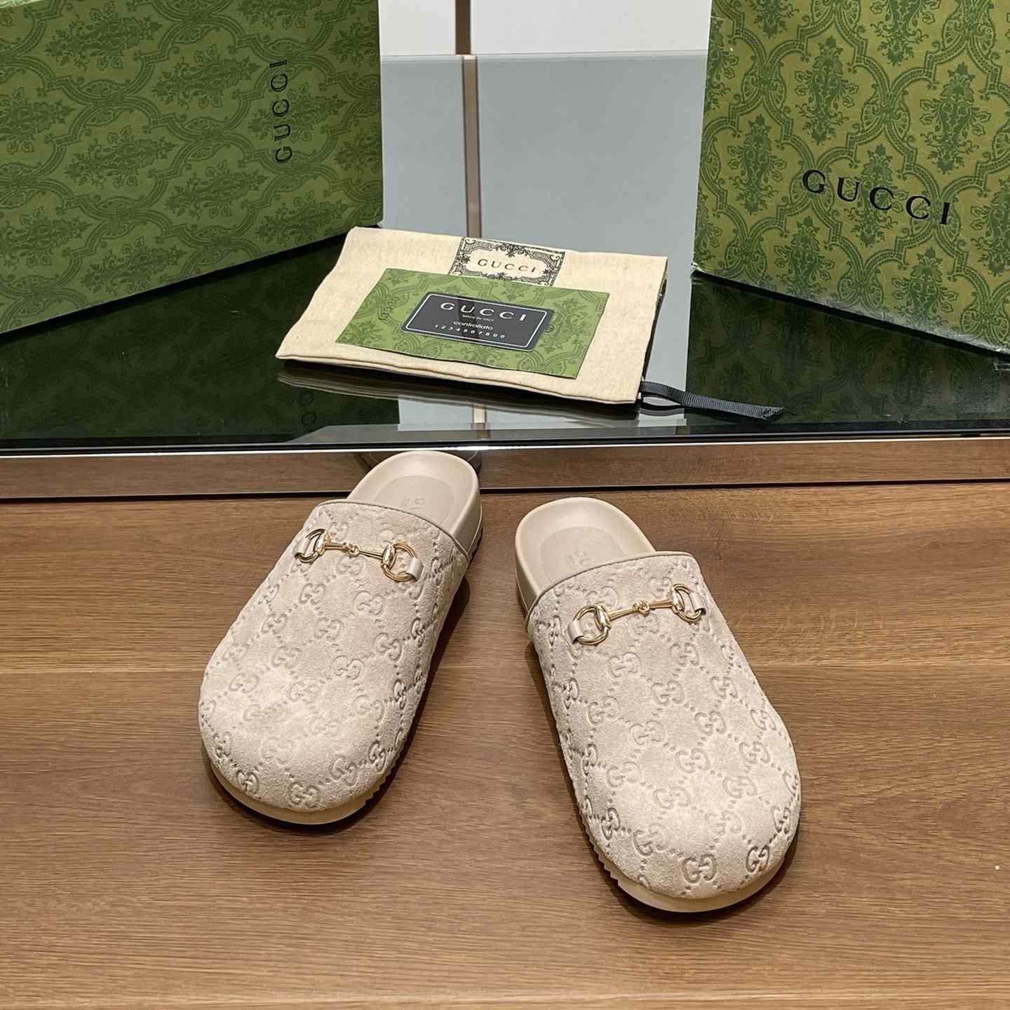 Gucci Women's Horsebit Slipper - DopestKickz