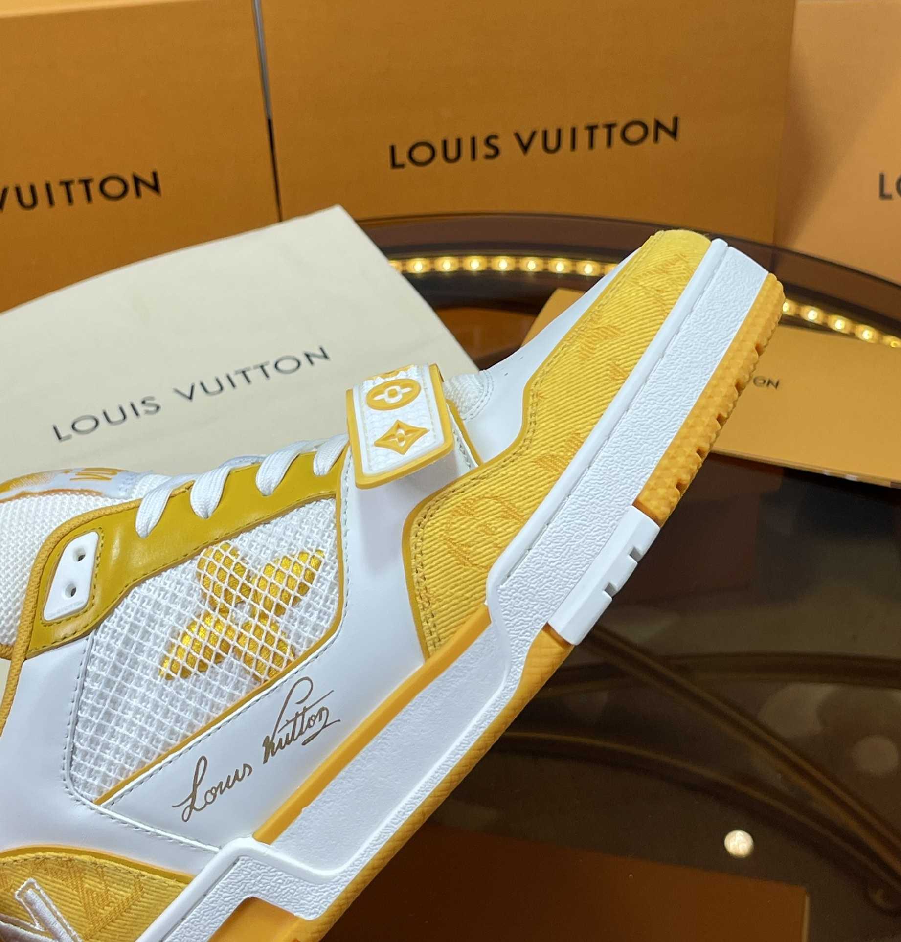 Louis Vuitton LV Trainer Sneaker     - DopestKickz