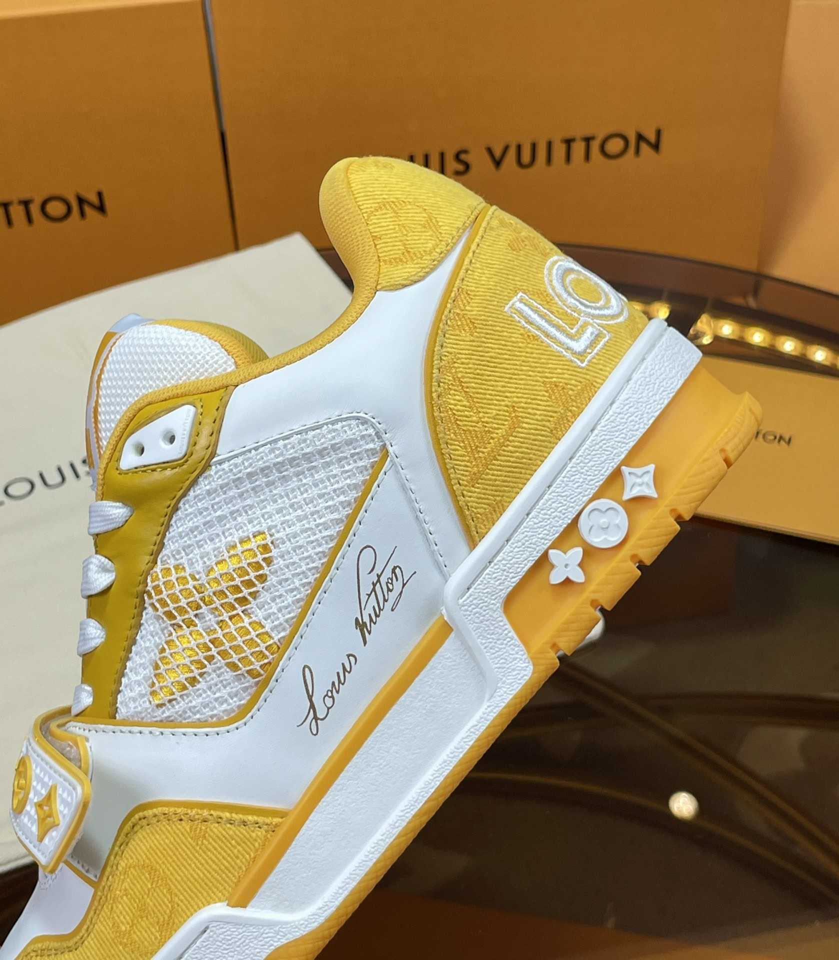 Louis Vuitton LV Trainer Sneaker     - DopestKickz