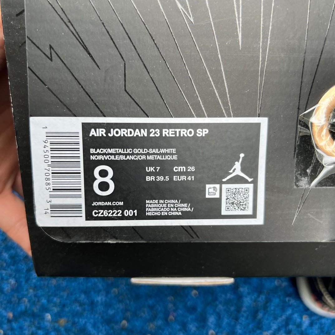 Air Jordan 23 Sneaker   cz6222-001 - DopestKickz