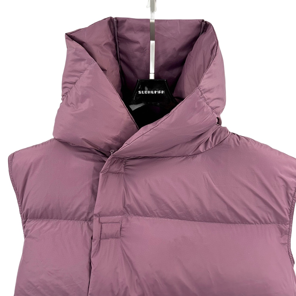 Rick Owens Women's Purple Liner Down Jacket - DopestKickz