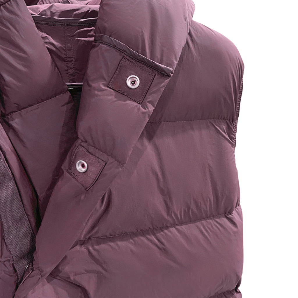 Rick Owens Women's Purple Liner Down Jacket - DopestKickz