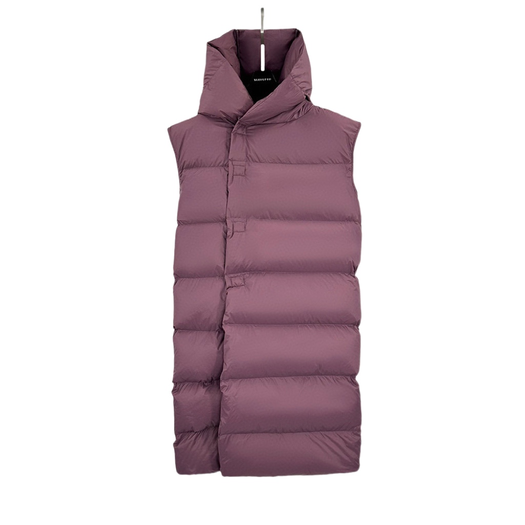 Rick Owens Women's Purple Liner Down Jacket - DopestKickz