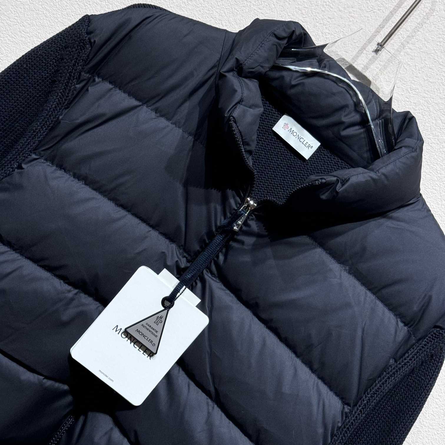 Moncler Padded Cotton Cardigan - DopestKickz