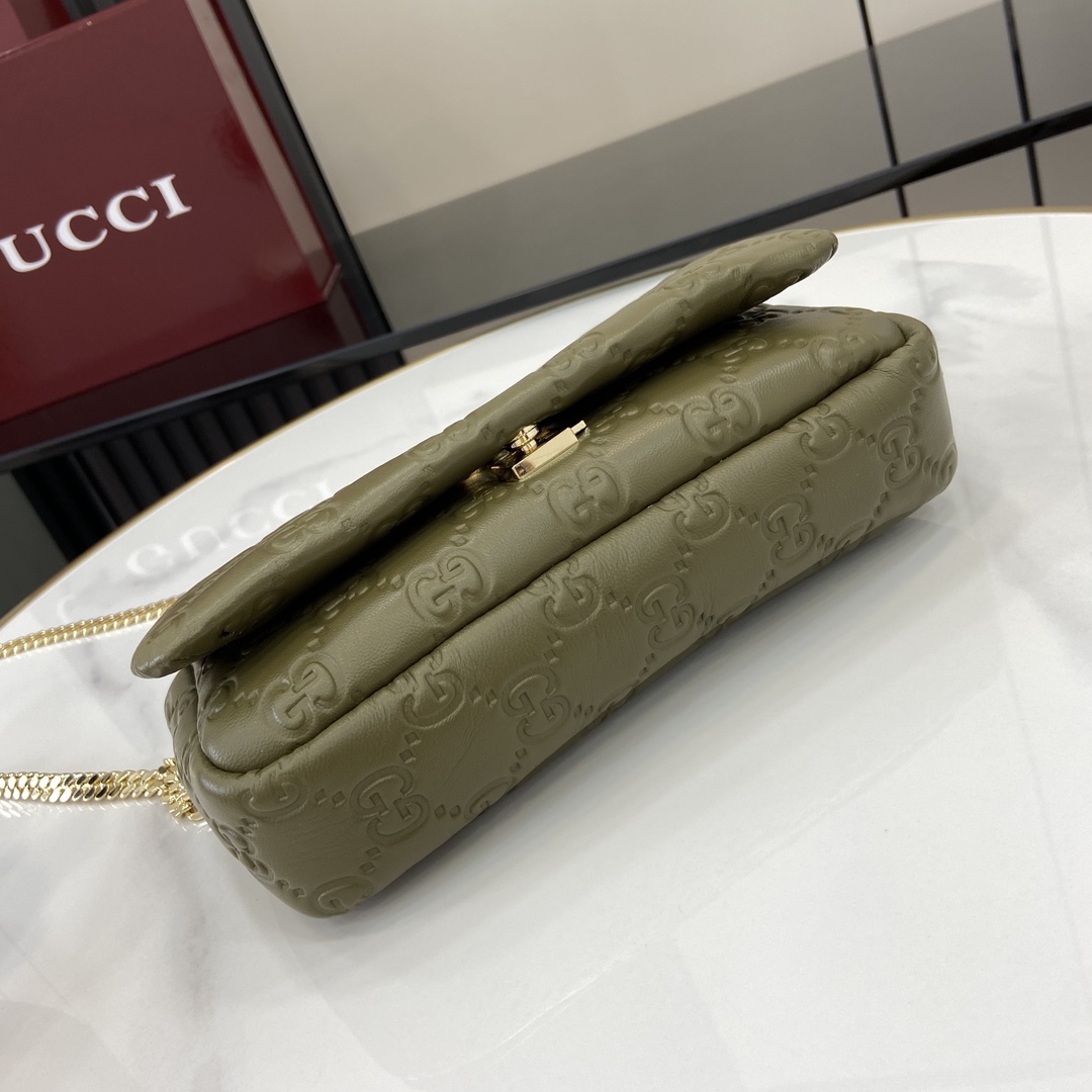 Gucci GG Milano Mini Top Handle Bag - DopestKickz