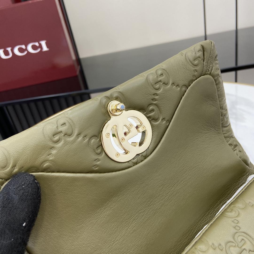 Gucci GG Milano Mini Top Handle Bag - DopestKickz