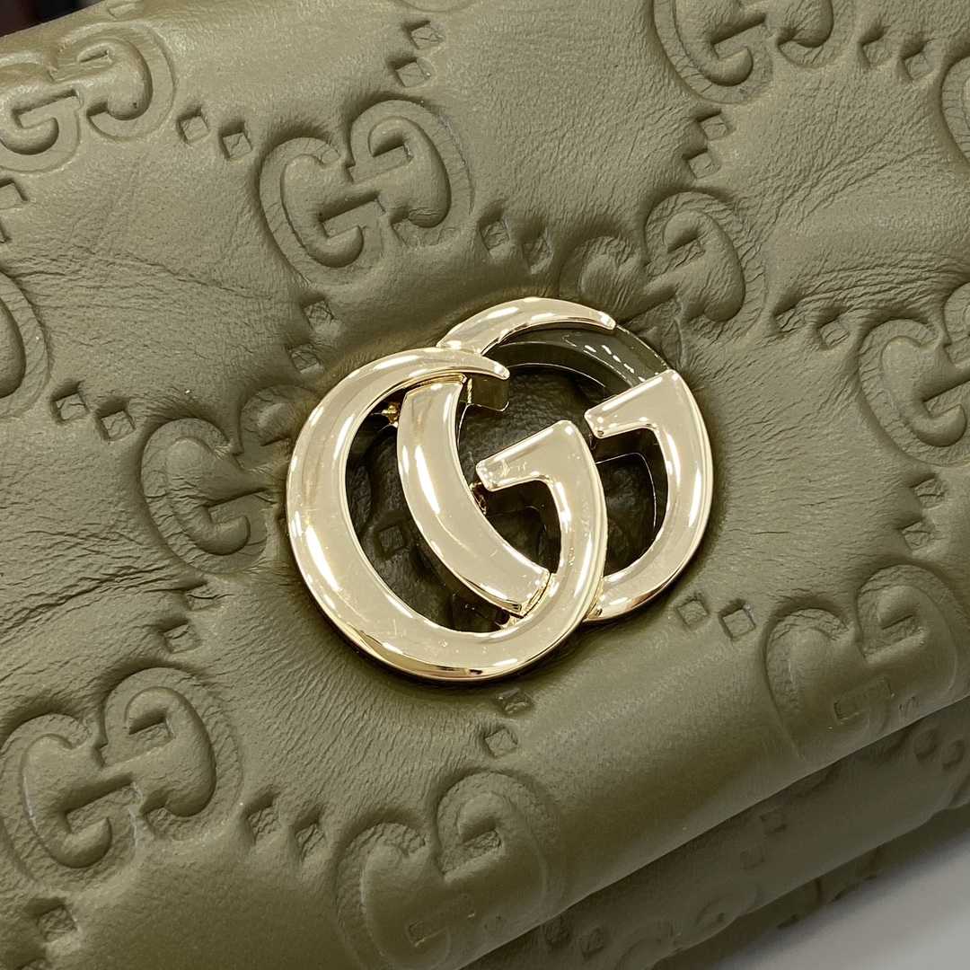 Gucci GG Milano Mini Top Handle Bag - DopestKickz