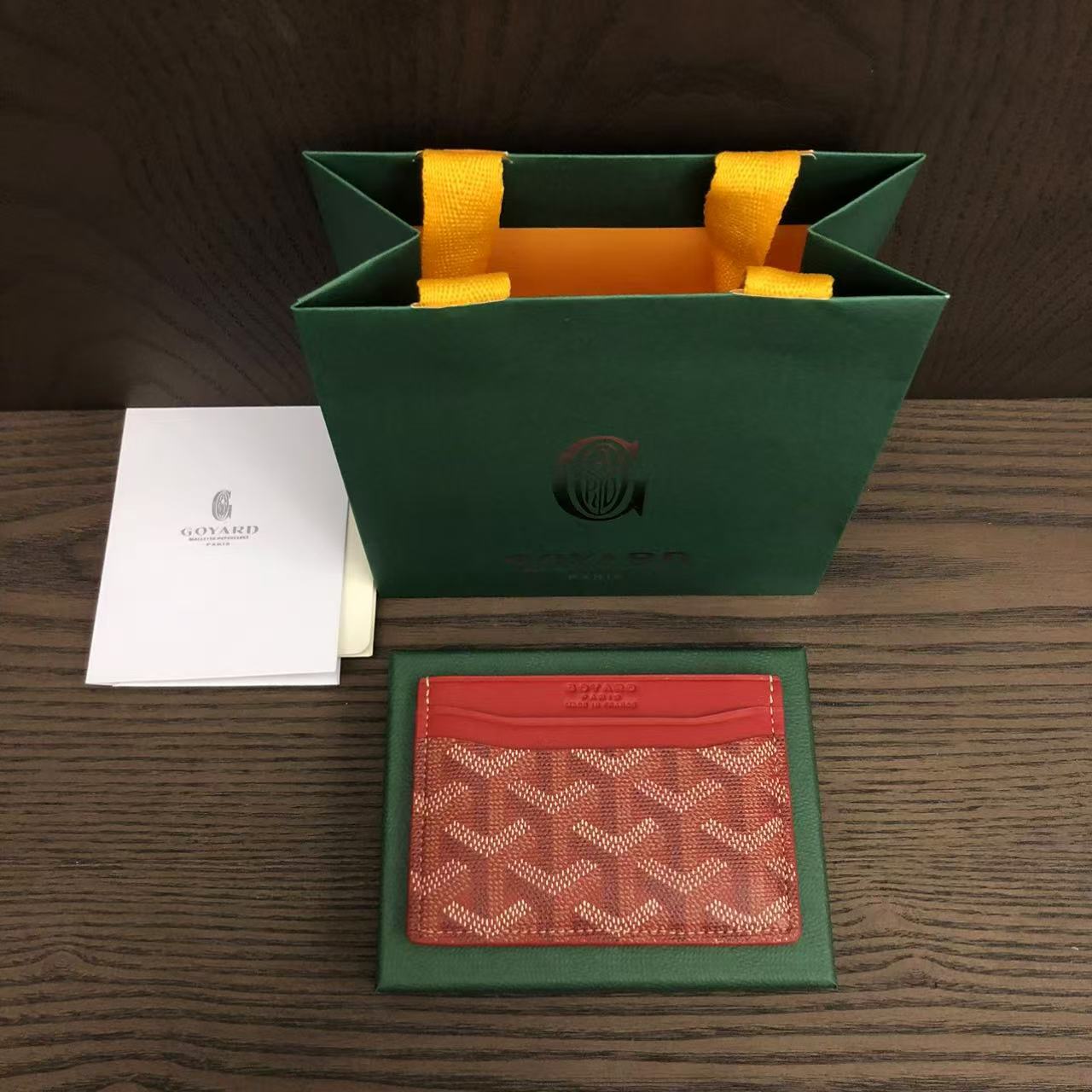Goyard Card Holder  - DopestKickz