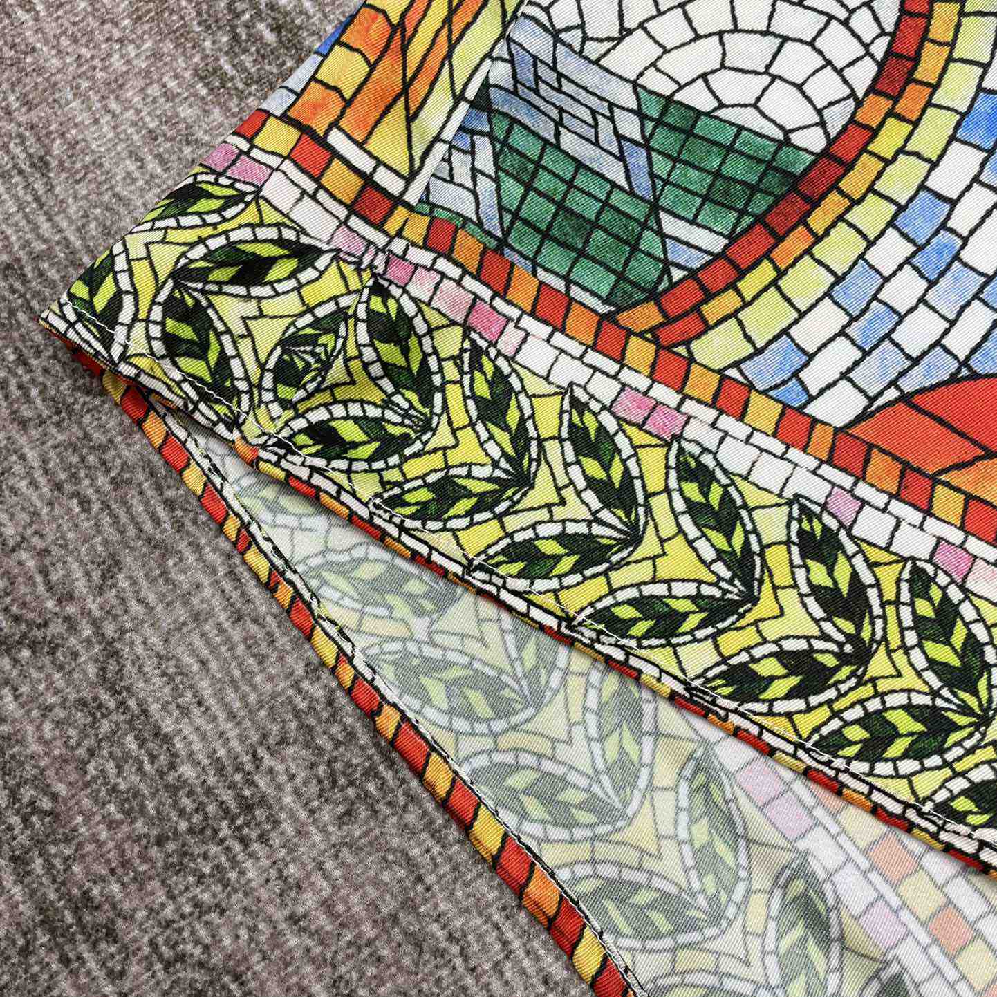 Casablanca Mosaic De Damas Silk Shirt     CA3497 - DopestKickz