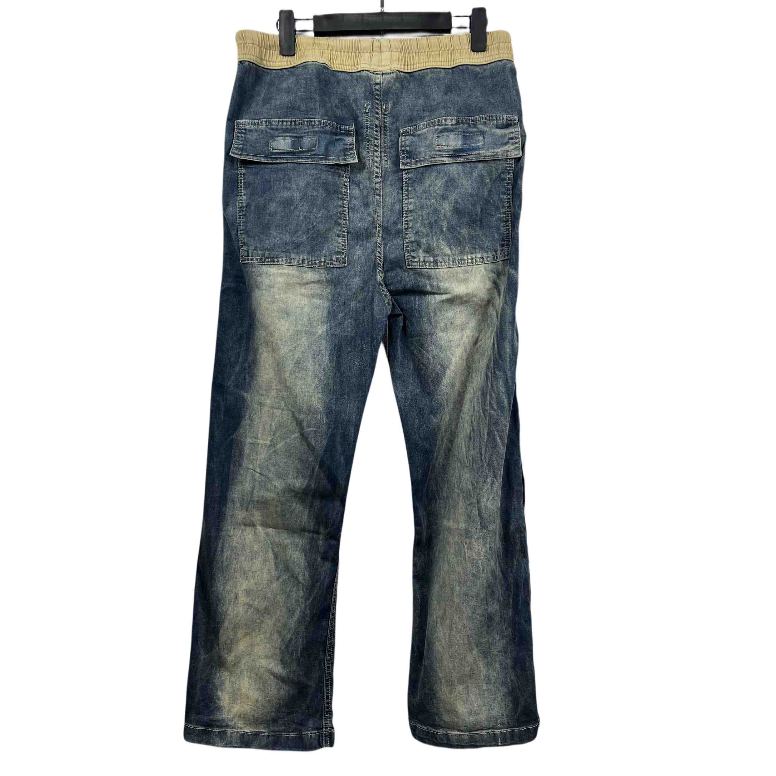Rick Owens DRKSHDW Denim Hustler Pusher Pants - DopestKickz